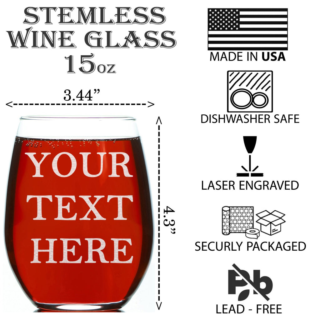 Personalized Engraved Whiskey and Wine Glass Set – Couple Gift