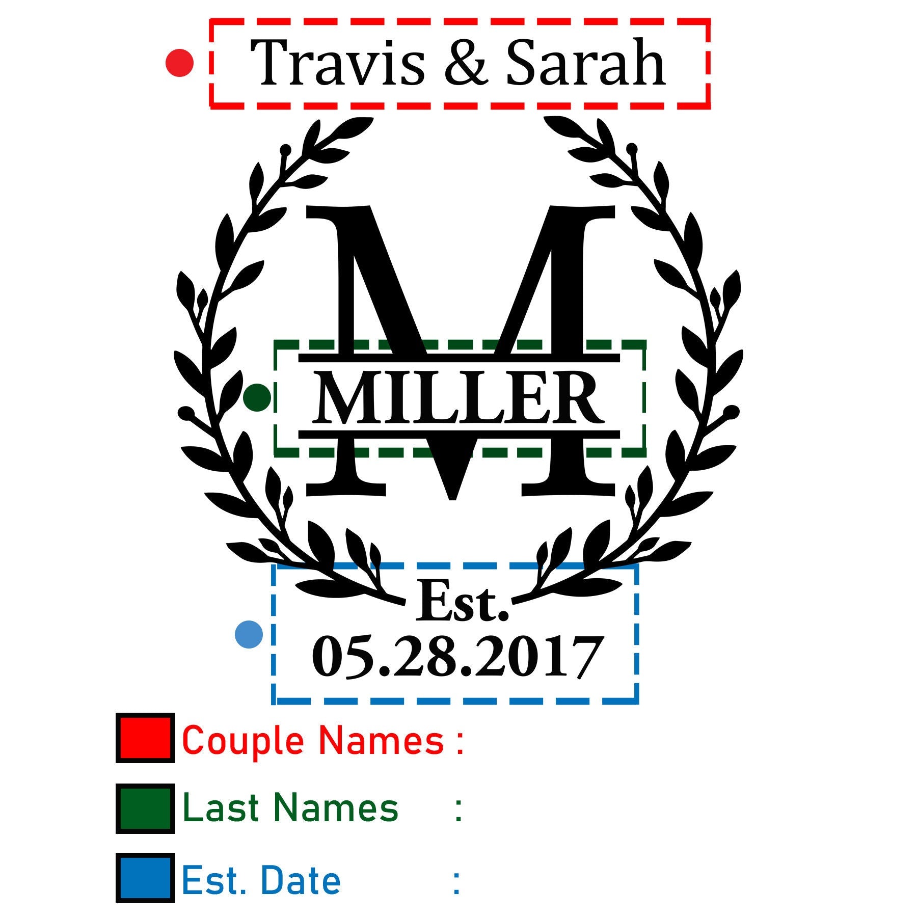 Custom Engraved Whiskey and Wine Glass Gift Set - Couple, Engagement Gifts - Custom Christmas Gifts Engaged Couples Names and Date Glass Set