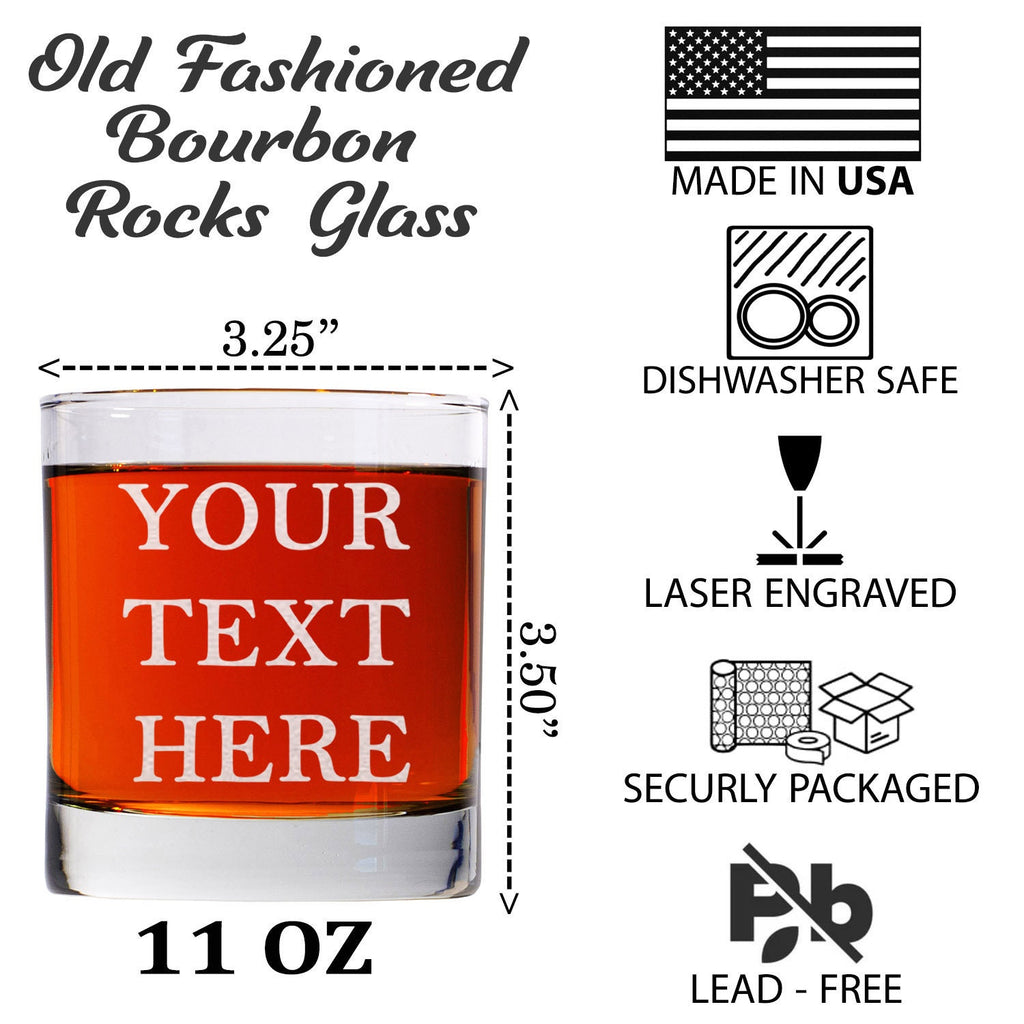 Personalized Engraved Whiskey and Wine Glass Set – Couple Gift