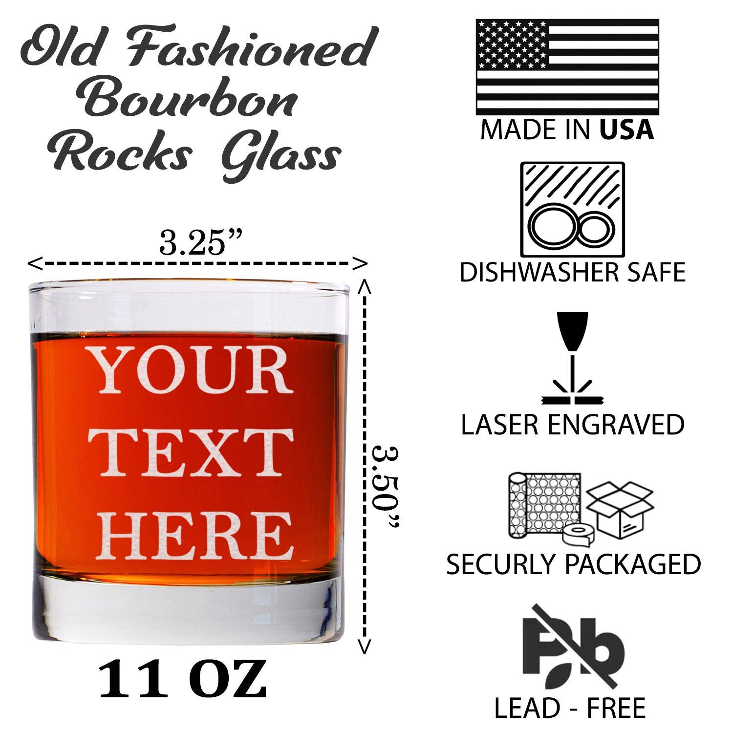 Personalized Engraved Whiskey and Wine Glass Set – Couple Gift